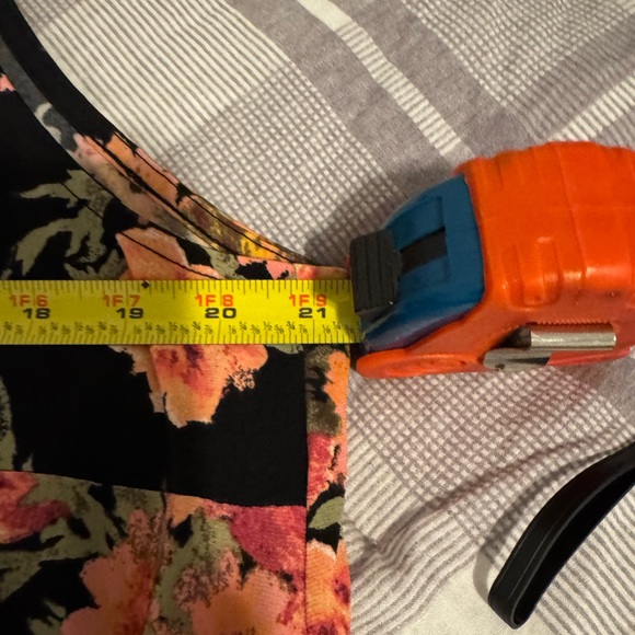 Lane Bryant plus size Halter Maxi Dress. Black Floral. Size 26/28. - Picture 8 of 8